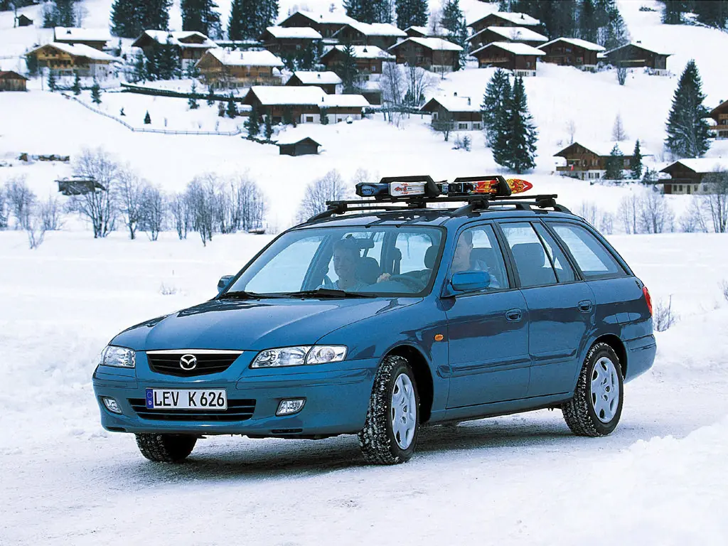 Mazda 626 (GF) 5 поколение, рестайлинг, универсал (12.1999 - 09.2002)